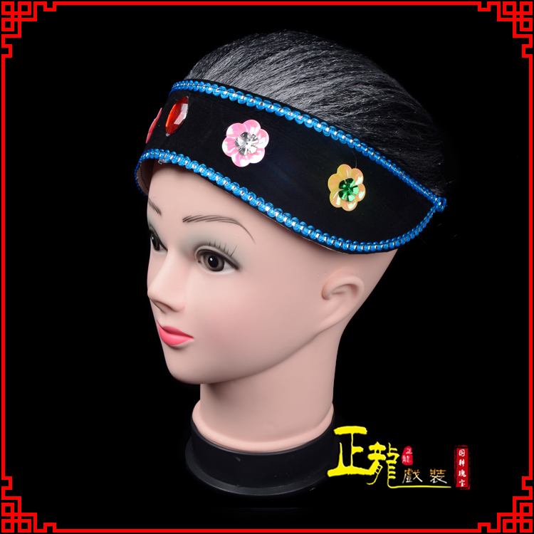 纳雍老旦媒婆穷老太婆假发套 老旦头套