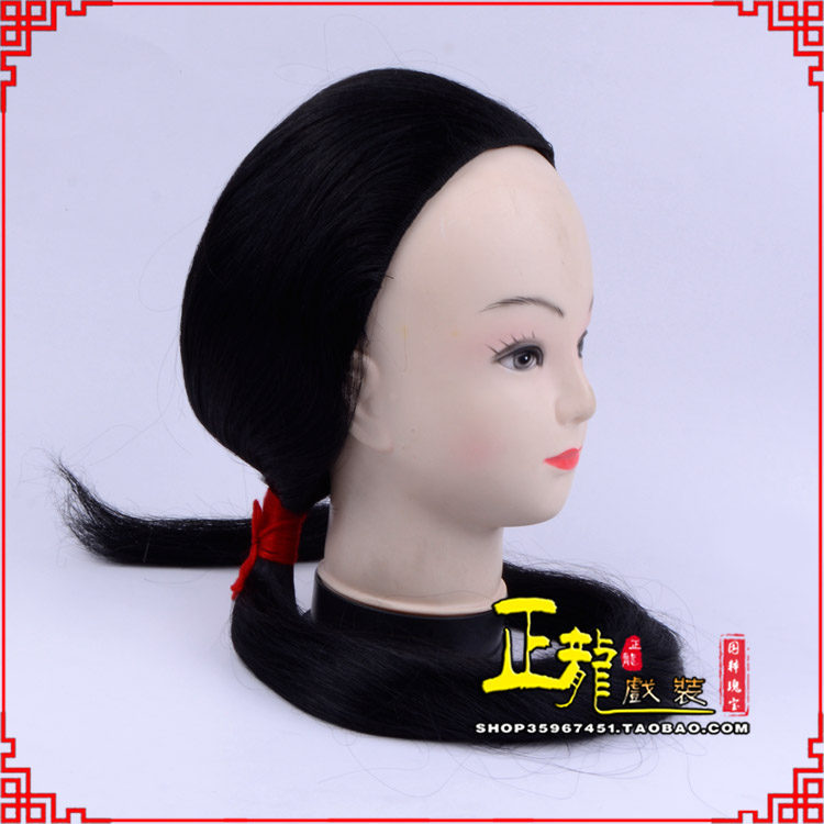 纳雍古装影视演出头套花旦假发 真发古装发