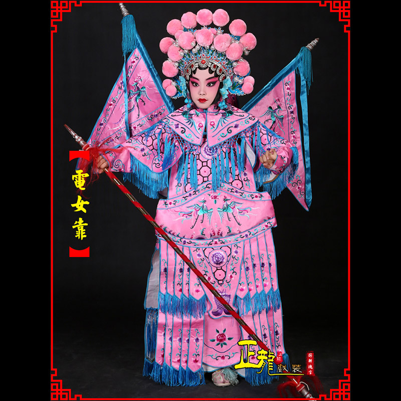 纳雍京剧戏曲演出服装穆桂英挂帅 电女靠