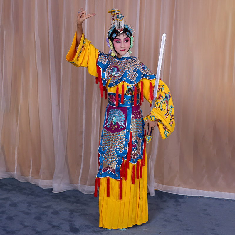 纳雍霸王别姬虞姬服 软绉别姬服